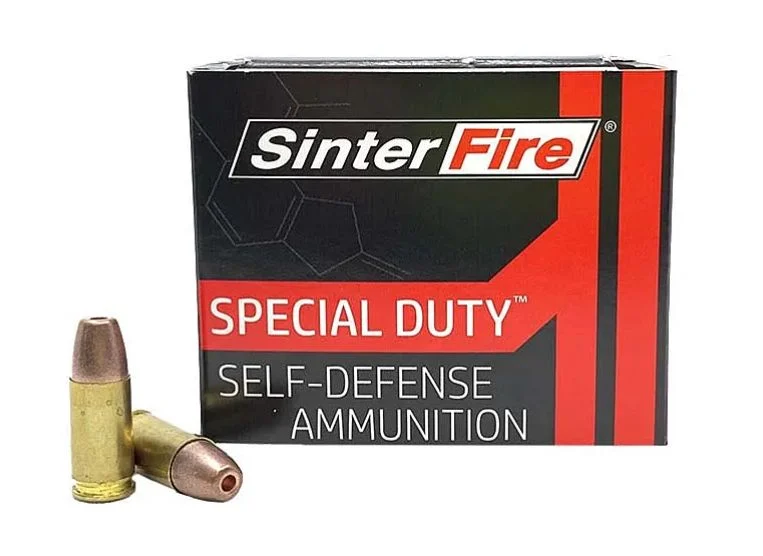 20 Rounds of .380 ACP Ammo by SinterFire Special Duty - 75gr HP