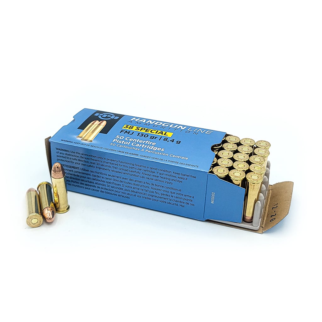 50 Rounds of .38 Super +P Ammo by Prvi Partizan - 130gr FMJ