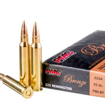 1000 Rounds of .223 Ammo by Remington - 55gr FMJ