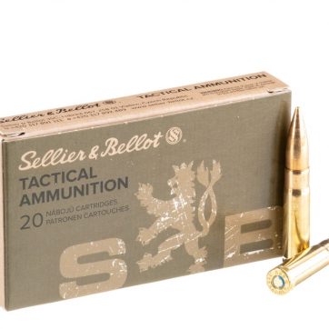 20 Rounds of .300 AAC Blackout Ammo by Sellier & Bellot - 200gr FMJ