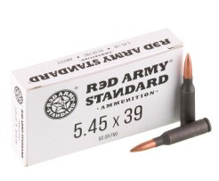 1000 Rounds of 5.45x39 Ammo by Red Army Standard - 60gr FMJ