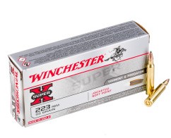 20 Rounds of .223 Ammo by Winchester Super-X - 55gr JSP