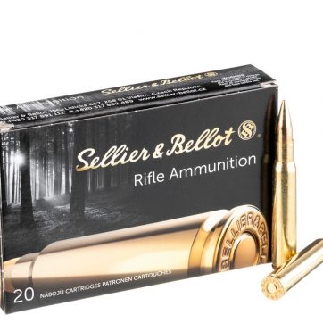 20 Rounds of 30-06 Springfield Ammo by Sellier & Bellot - 180gr FMJ