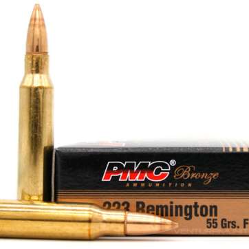 1000 Rounds of .223 Ammo by PMC - 55gr FMJBT